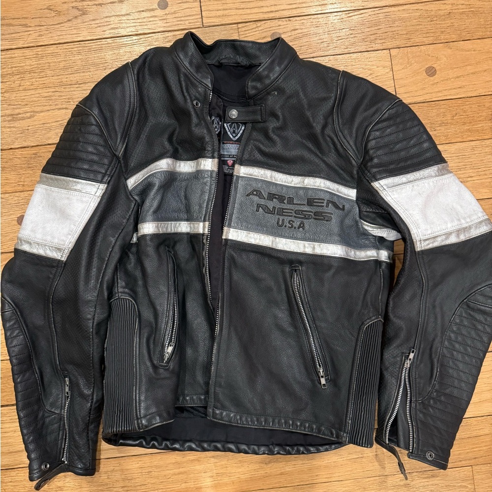 arlen ness leather jacket authentic